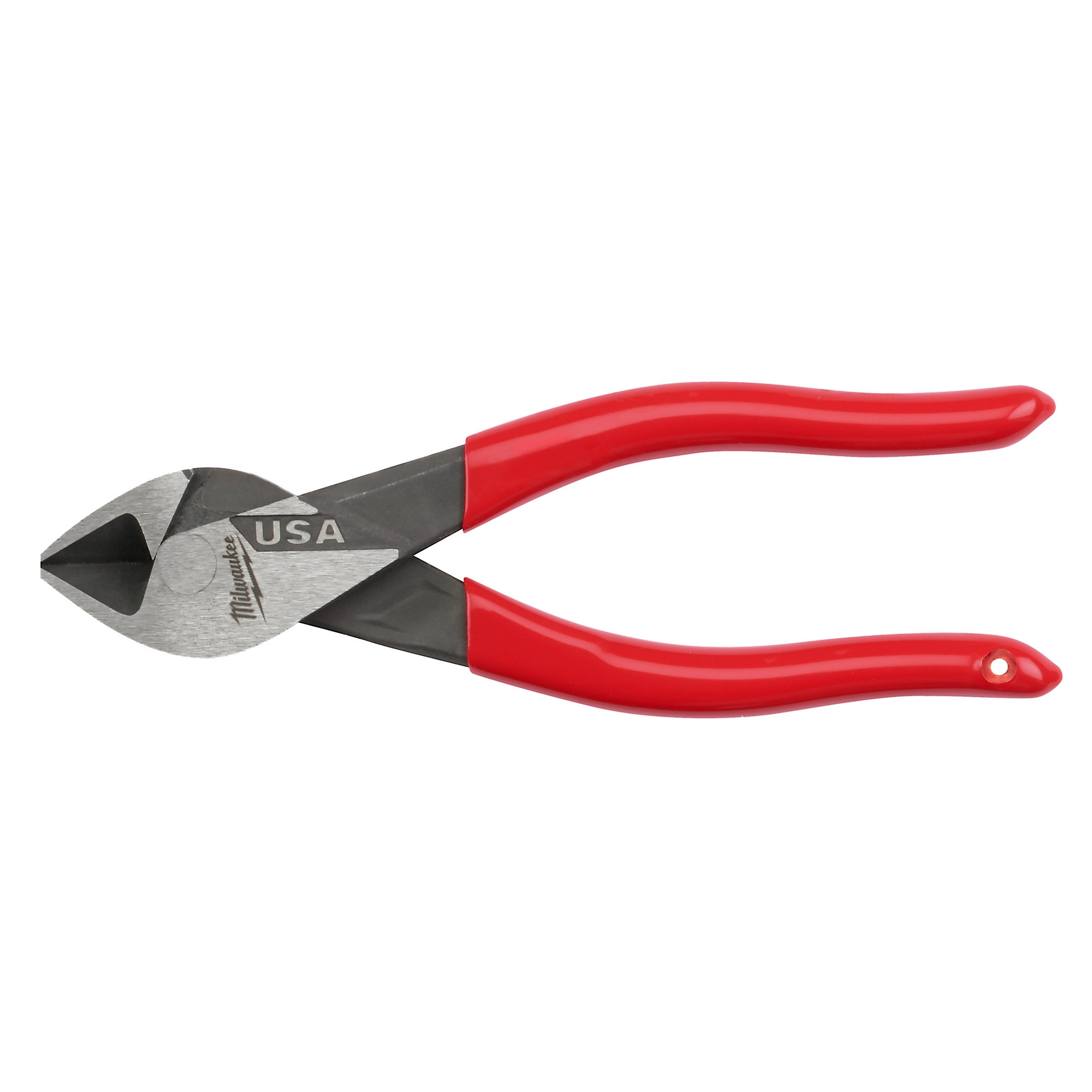 Milwaukee, 6in. Diagonal Dipped Grip Pliers USA, Pieces (qty.) 1, Material Steel, Model# MT506